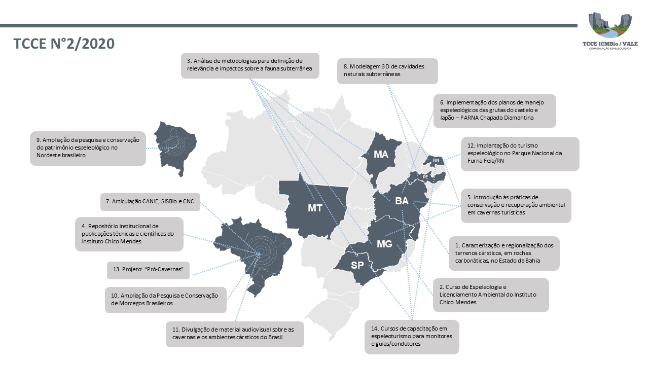 Mapa de Projetos do TCCE n 2 de 2020